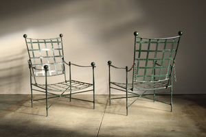 Mario Papperzini for Salterini Adjustable "Amalfi" Lounge Chairs for Salterini, 1960s