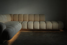 Load image into Gallery viewer, Steve Chase for Martin Brattrud &quot;Monterey&quot; Illuminated Channel Sofa, Signed
