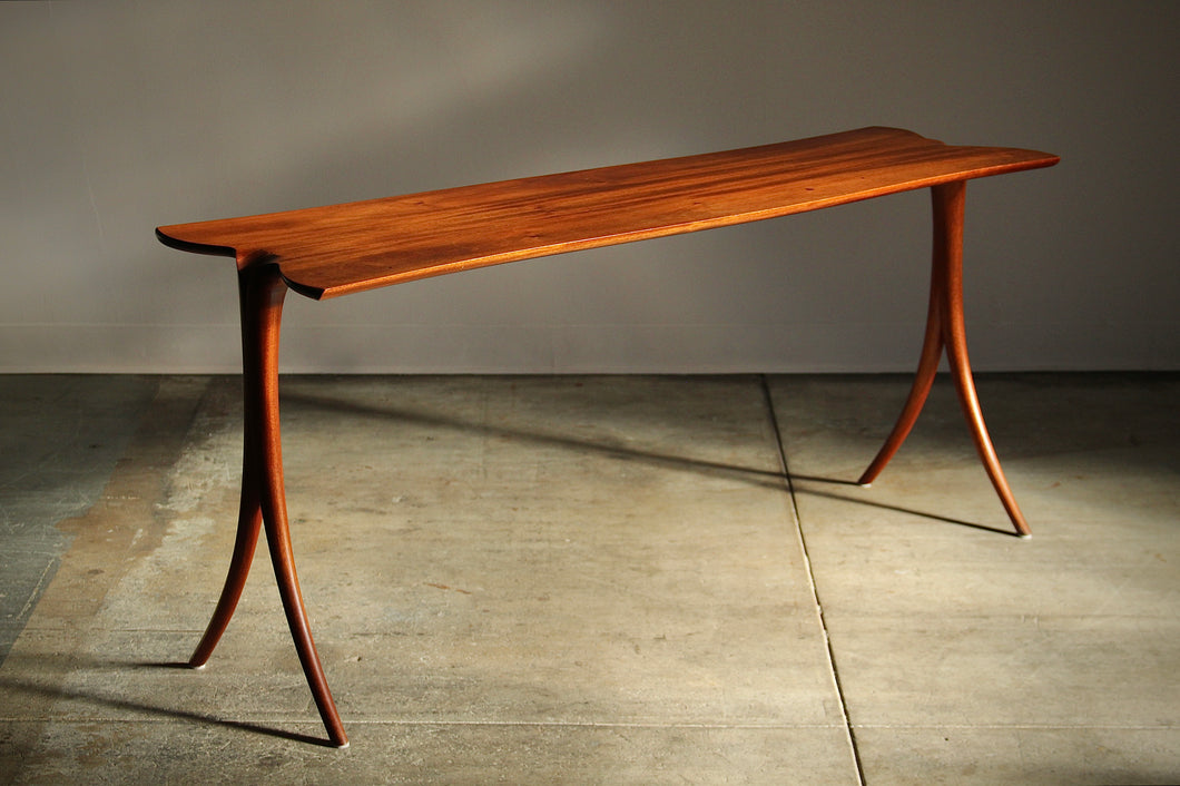Vintage Studio Craft Console Table by David Ebner, 1990
