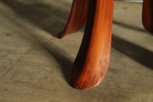 Load image into Gallery viewer, Tramp Art Palm Frond Accent Table or Pedestal, 1930s
