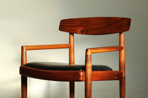 Sam Maloof Early Sculpted Claro Walnut Dining Chairs - Set of 8, 1960s
