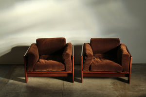Tobia Scarpa for Gavina 'Bastiano' Lounge Chairs, 1970s