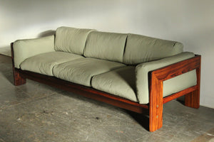 Afra and Tobia Scarpa for Gavina Rosewood 'Bastiano' Sofa, 1970s