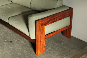 Afra and Tobia Scarpa for Gavina Rosewood 'Bastiano' Sofa, 1970s