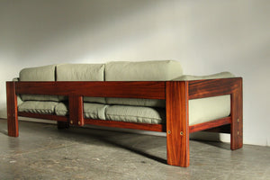 Afra and Tobia Scarpa for Gavina Rosewood 'Bastiano' Sofa, 1970s