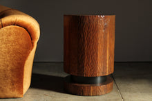 Load image into Gallery viewer, California Studio Chip-Carved Stump Table, 1980s
