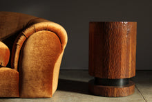 Load image into Gallery viewer, California Studio Chip-Carved Stump Table, 1980s
