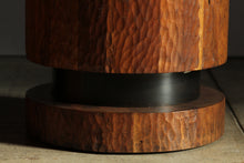 Load image into Gallery viewer, California Studio Chip-Carved Stump Table, 1980s
