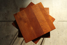 Load image into Gallery viewer, Peter Hvidt and Orla Molgaard Teak Stacking Tables, 1960s
