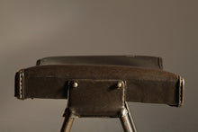 Load image into Gallery viewer, Stool by Jacques Adnet, 1950s
