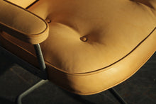 Load image into Gallery viewer, Eames Time Life Lobby Chair in Natural Leather, 1970s
