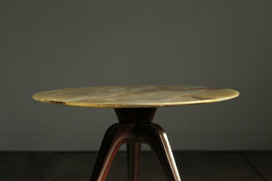 Sculptural Onyx Table Attributed to Osvaldo Borsani, 1950s