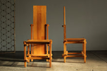 Load image into Gallery viewer, Jim Nickel Vintage Studio Made Hall Chairs After Gerrit Rietveld, 1965
