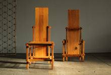 Load image into Gallery viewer, Jim Nickel Vintage Studio Made Hall Chairs After Gerrit Rietveld, 1965
