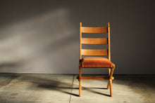 Load image into Gallery viewer, Henning Kjaernulf Oak and Mohair Side Chair, 1950s
