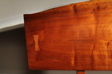 Load image into Gallery viewer, Studio Live-Edge Walnut Bench by Gino Russo, 1970s
