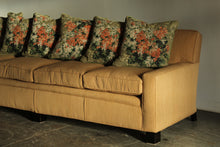 Load image into Gallery viewer, Frances Elkins Large Custom Silk Sofa, 1952
