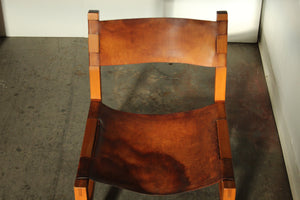 French Fireside Lounge Chair Attributed to Maison Regain, 1970s