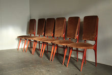 Load image into Gallery viewer, French Modernist Dining Chairs by Maison Stella, 1950s
