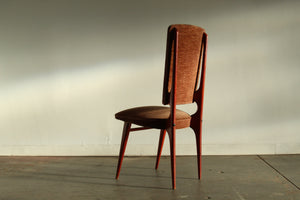 French Modernist Dining Chairs by Maison Stella, 1950s