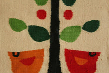 Load image into Gallery viewer, Evelyn Ackerman Birds and Tree Hand-Woven Wool Tapestry, 1960s
