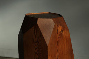 Large Studio Craft Pedestal in the Manner of JB Blunk