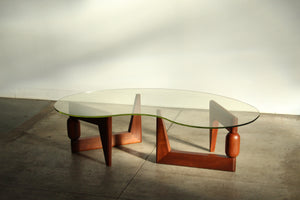 Sculptural Freeform Coffee Table in the Manner of Isamu Noguchi, 1970s