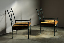 Load image into Gallery viewer, Handmade Diego Giacometti Style Lounge Chairs, 1970s
