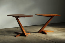 Load image into Gallery viewer, Thomas Moser Cherry Cantilevered End Tables, 2000s
