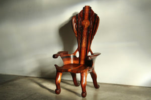 John Bauer Early Studio Craft "Fertility" Chair, 1970s