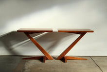 Load image into Gallery viewer, Thomas Moser Cherry Cantilevered End Tables, 2000s
