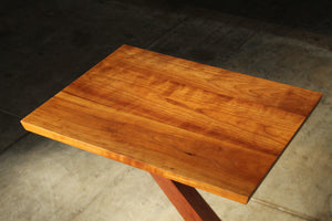 Thomas Moser Cherry Cantilevered End Tables, 2000s