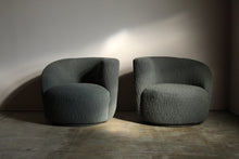 Load image into Gallery viewer, Vladimir Kagan "Nautilus" Swivel Chairs for Directional, 1980s
