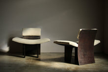 Load image into Gallery viewer, Brazilian Modernist Rosewood and Steel Lounge Chairs, 1970s

