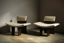 Load image into Gallery viewer, Brazilian Modernist Rosewood and Steel Lounge Chairs, 1970s
