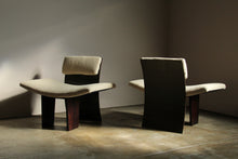 Load image into Gallery viewer, Brazilian Modernist Rosewood and Steel Lounge Chairs, 1970s
