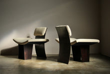 Load image into Gallery viewer, Brazilian Modernist Rosewood and Steel Lounge Chairs, 1970s
