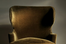 Load image into Gallery viewer, Edward Wormley "Model 1038" Wingback Chair for Dunbar, 1940s
