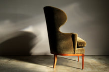 Load image into Gallery viewer, Edward Wormley "Model 1038" Wingback Chair for Dunbar, 1940s
