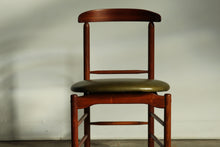 Load image into Gallery viewer, Greta Grossman Walnut and Leather Dining Chairs for Glenn of California, 1950s
