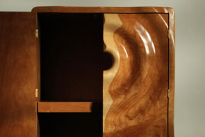 Bryan Ferris Sculptural "Ripple" Cabinet, 2020s