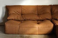 Load image into Gallery viewer, R.S Associates French Canadian Modular Leather Corner Sofa, 1970s
