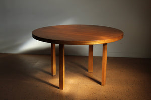 Alvar Aalto Early and Rare Mahogany "L-Leg" Dining Table for Finmar, 1930s