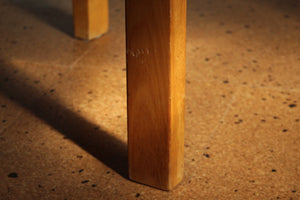 Alvar Aalto Early and Rare Mahogany "L-Leg" Dining Table for Finmar, 1930s