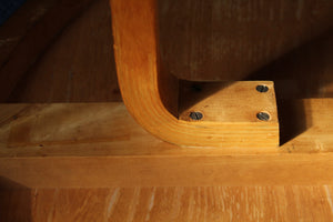 Alvar Aalto Early and Rare Mahogany "L-Leg" Dining Table for Finmar, 1930s