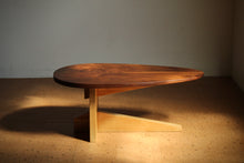 Load image into Gallery viewer, American Studio Craft Walnut and Oak Coffee Table, 1990s
