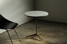 Load image into Gallery viewer, Paul McCobb Brass and Vitrolite &quot;Cigarette&quot; Table for Directional, 1950s
