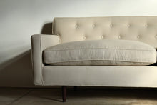 Load image into Gallery viewer, Finn Juhl Rare &#39;Model 9316&#39; Sofa for Baker in Linen and Walnut, 1950s
