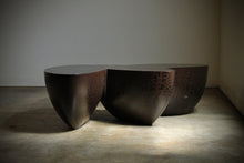 Load image into Gallery viewer, Wendell Castle Early &quot;Sizzle 3 Pod&quot; Coffee Table, 1990s
