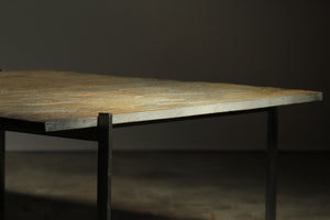 Poul Kjærholm "Pk 61" Slate Top Coffee Table for Fritz Hansen, 1980s